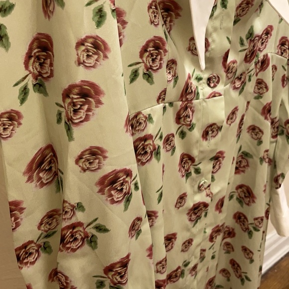 Silken midi dress - Picture 2 of 4